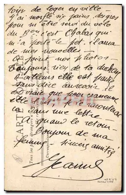 Nowa Korniszna Ésterelu — widok z drogi i krajobrazu — wydawca L.V.A. Cha — Rewers