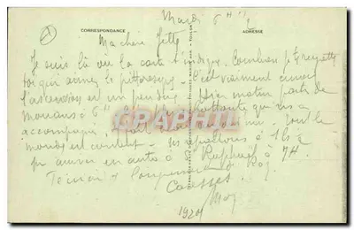 La Sainte-Baume — Vista general — editor desconocido, n° 67 — Reverso