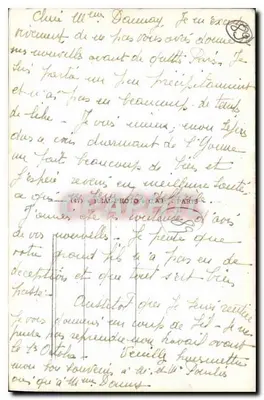 Auxerre — Widok na rzekę Yonne i kościoły — wydawca Cap, nr 211 — Rewers