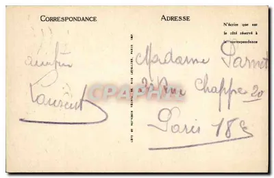 Auxerre — Plac Prefektury — Wieża Zegara — Georges Darre — Rewers