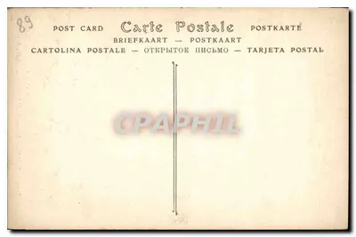 Auxerre — Statua J.-J. Fourrier — wydawnictwo Toulot, Auxerre — Rewers