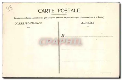 Auxerre — Wieża św. Germain z Auxerrois — Wydawnictwo Nowych Galerii — Rewers