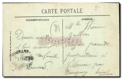 Auxerre — A Catedral-Igreja São Pedro — LL. — Verso