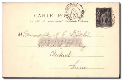 Auxerre — Torre da Hora — B.E. Paris, n°40 — Verso