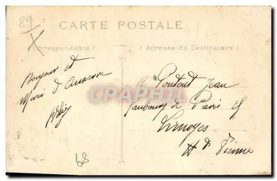 Auxerre — Katedra św. Germain — KD — Rewers