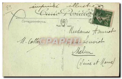 Auxerre — Kościół św. Germain — Absydę — LL — Rewers