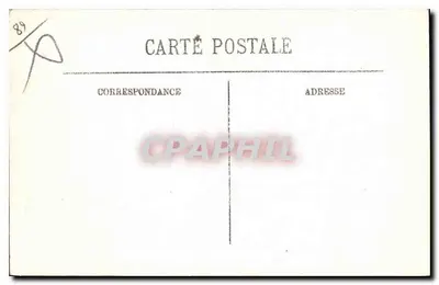 Auxerre — Prefektura — Kolumny Rzymskie — LL. — Rewers