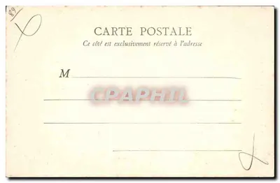 Auxerre — Cripta da Catedral — B. F., Paris — Verso
