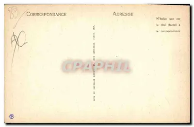 Auxerre — Katedra — Absydę — LL — Rewers
