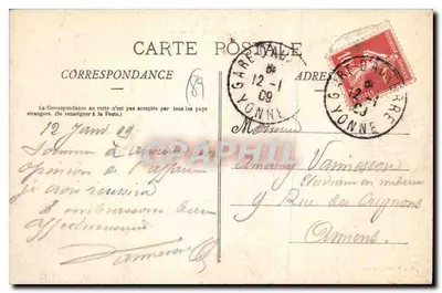 Auxerre — Widok ogólny — Paul Bovie, wydawca — Rewers