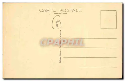 Auxerre — A Estátua de Paul Bert e a Catedral — Edição Bonnet, Auxerre — Verso
