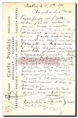 Avallon — Cousin-le-Pont, widok z Côte Gally — ND Phot. n°103 — Rewers