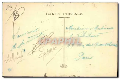 Avallon — Widok na terasy Małej Brama — Wydawnictwo Salino n°64 — Rewers