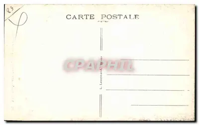 Villeneuve-sur-Yonne — A porta de Sens e os fosso — L. Lenormand, n°10 — Verso