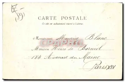 Villeneuve-sur-Yonne — La Puerta de Sens (lado Norte) — Lib.-imp. Bénéton — Reverso