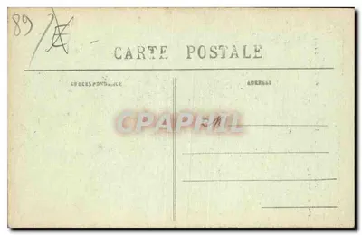 Villeneuve-sur-Yonne - Porta de Sens - Lado interno — Coleção J. D. Senn — Verso