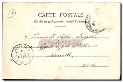 Le Terrasse di Carlo — Vista del kiosco e del edificio — Edizione Giletta, fot., Nizza — Verso