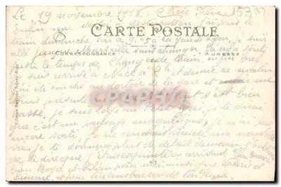 NICE — Rauba Capeu — Terraza del Sol y el Mont-Boron — B.F. — n°114 — Reverso