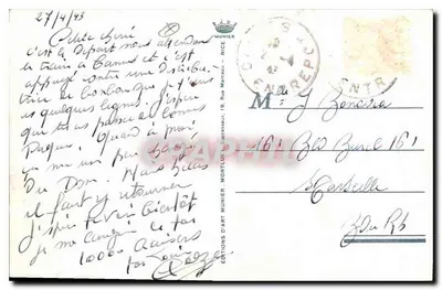 Cannes — Ogólny widok — Munier, n°43 — Rewers