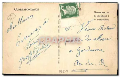 Nice — A Promenade dos Ingleses — LL — Verso