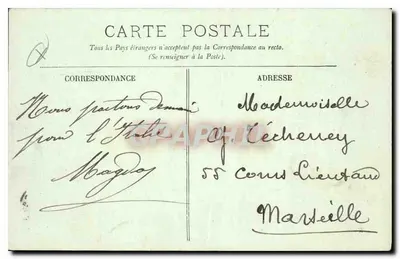 Monte-Carlo — Widok z Terrasses du Casino — LL — Rewers