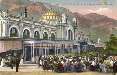 Monte Carlo. O Café de Paris. ND. Fot. — Série 153