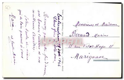 Monte-Carlo — Ogólny widok i Kap Martin — seria 852, wydawca Rella — Rewers