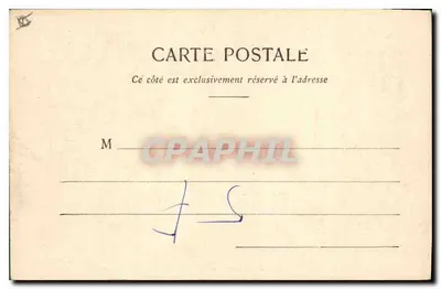 CANNES - Wnętrze starego zamku St-Honorat — Wydawnictwo Giletta, fot. Nice, nr 444 — Rewers