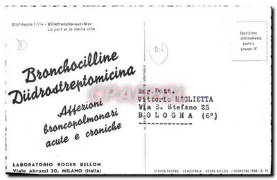 Villefranche-sur-Mer — port i stara dzielnica — Laboratorio Roger Bellon — Rewers