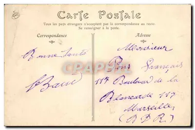 Alpes-Maritimes — Cuébris, la Clue — Lindon & Blanc — Rewers