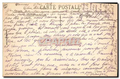 Cannes — O Monumento Eduardo VII — LL. — 188 — Verso