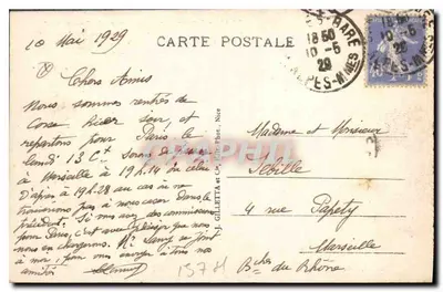 Gorges du Loup (A.-M.) — Wodospad Demoiselles — Wyd. Gilletta n°3605 — Rewers