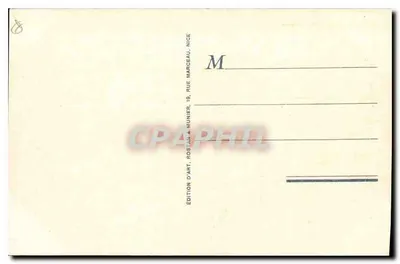 Antibes — Widok z Portu Aubernon — RM, n°641 — Rewers