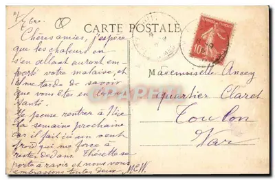 Esting - Cascate del Var alla sua sorgente — di Entraunes (A.-M.) — Edizione Gilletta, n° 3375 — Verso