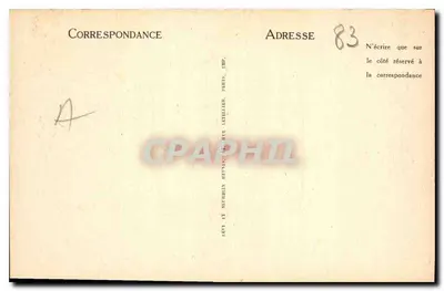 Draguignan — Ogólny Widok — LL — Villy, Plac Claude-Gay — Rewers