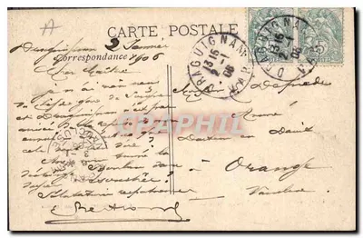Draguignan. 2.- Widok ogólny — Fotolaboratorium Bagnoud, Palerma, Marsylia — Rewers