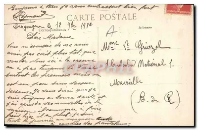 Draguignan — Ogólny Widok — Wydawca E.D. n°1793 — Rewers