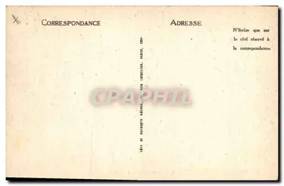 Draguignan — Poczta i Bulwar Wolności — ND — Rewers