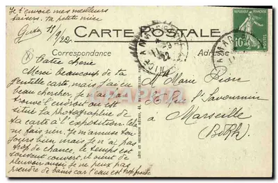 Saint-Raphaël — Widok z przodu, Hotel Beau-Rivage — Selecta, n°91 — Rewers