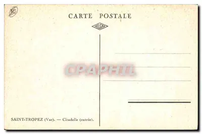 Saint-Tropez (Var) — Citadella (wejście) — Robini — Rewers