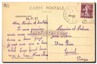 Saint-Raphaël (Var) — Brzegi morza — Wyd. Stehelin, fot. St-Raphaël — Rewers