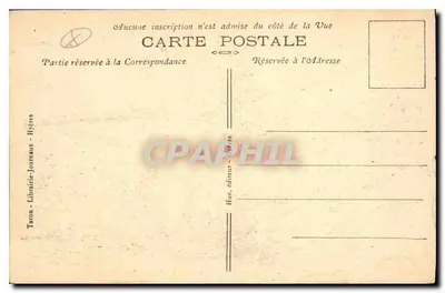 Arredores de Hyères — Vista para o mar no Hospital Renée Sabran — Librairie-Journal Taron — Verso