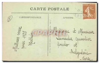 Toulon — Skaliste wysepki Ste-Marguerite — Wyd. J. Dol, nr 33 — Rewers