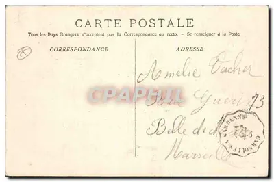 La Sainte-Baume — Wewnętrzny las — Fototypia E. Lacour, Marsylia, nr 3259 — Rewers