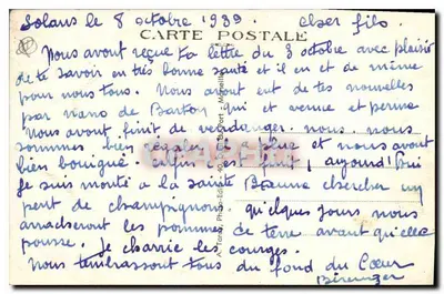 La Sainte-Baume (Var) — Vista Generale — L'Hostellerie e la Grotta — Verso