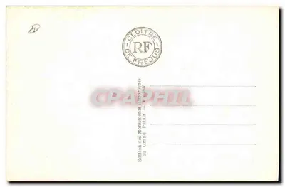 Fréjus — Klasztor — wydawca: Wydawnictwo Zabytków Historycznych w Wielkim Pałacu, seria n°38 — Rewers