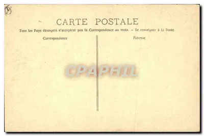 Fréjus - Porta Orée — ruiny łuku z kamienia — wydawca 'S. H. R. P. & Cie' n°16 — Rewers