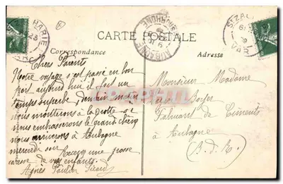 La Sainte-Baume — Il Grande Quercia — Editore: Roux & Cie, n° 160 — Verso