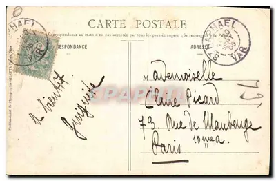 Fréjus — Krużganki — Ruiny rzymskie — Kolekcja Artystyczna, wyd. Niter, n° 1656 — Rewers