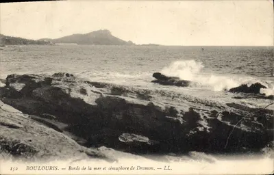 Boulogne-sur-Mer — Margens do mar e sémapbore de Dramon — LL. — N° 152